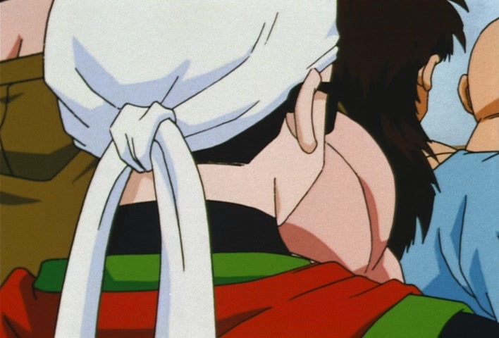 Dragon Ball Z Ep 211: It's My Turn!! Goten's Anxious First Fight @ 07:34