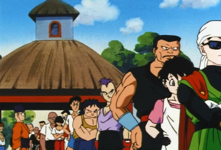 Dragon Ball Z Ep 211: It's My Turn!! Goten's Anxious First Fight @ 10:35