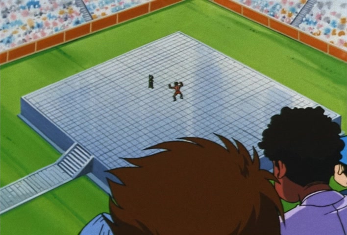 Dragon Ball Z Ep 211: It's My Turn!! Goten's Anxious First Fight @ 11:33