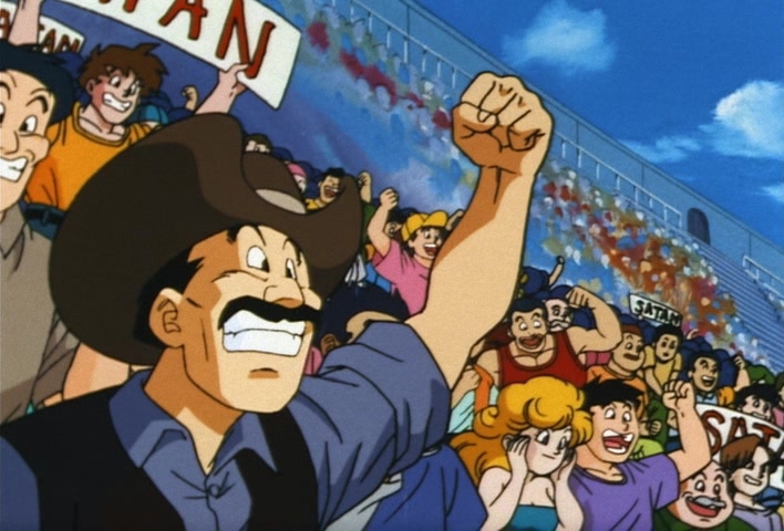 Dragon Ball Z Ep 213: Now What, Satan?! The Greatest Pinch in History @ 03:45
