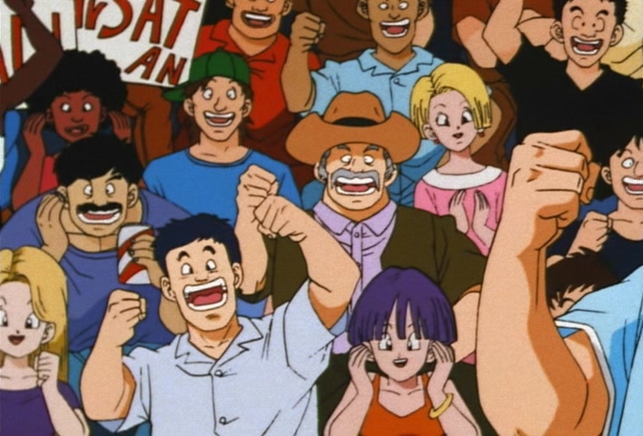 Dragon Ball Z Ep 213: Now What, Satan?! The Greatest Pinch in History @ 04:52