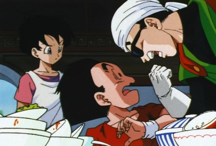 Dragon Ball Z Ep 213: Now What, Satan?! The Greatest Pinch in History @ 18:45