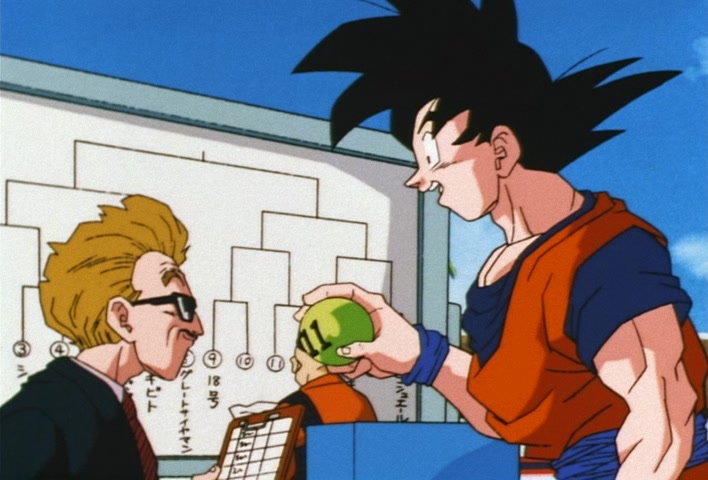 Dragon Ball Z Ep 214: Event Match-ups Decided!! Let's Hurry and Hold the First Round @ 15:46