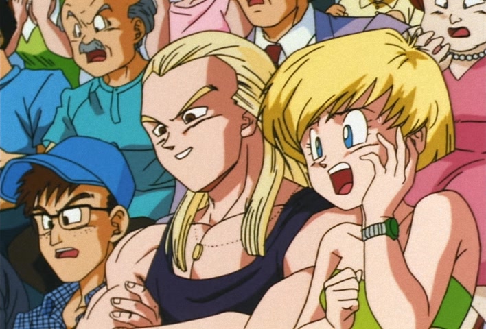 Dragon Ball Z Ep 216: Undyingly Unpleasant?! The Mystery of Spopovitch @ 15:46