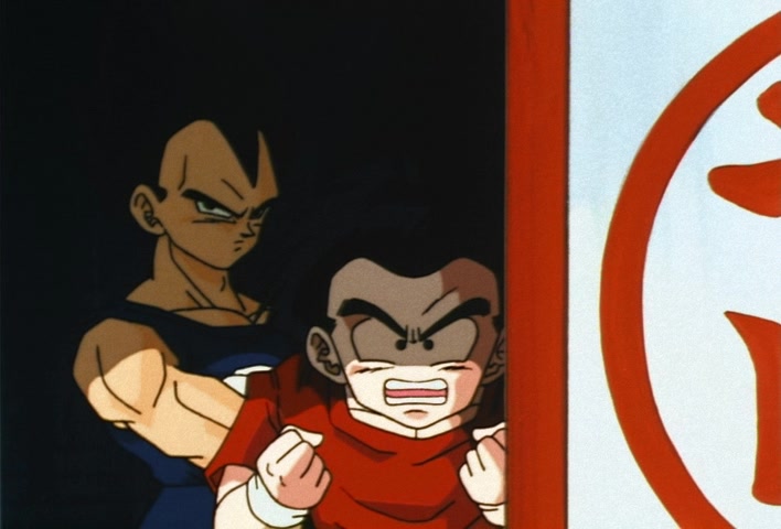 Dragon Ball Z Ep 217: A Tragic Videl!! Are You Coming Out, Angry Super Gohan? @ 05:25