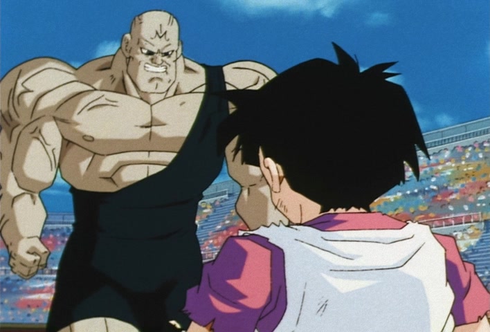 Dragon Ball Z Ep 217: A Tragic Videl!! Are You Coming Out, Angry Super Gohan? @ 06:03