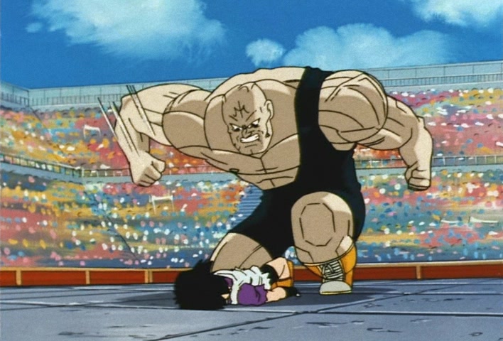 Dragon Ball Z Ep 217: A Tragic Videl!! Are You Coming Out, Angry Super Gohan? @ 07:39
