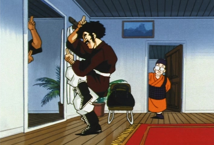 Dragon Ball Z Ep 217: A Tragic Videl!! Are You Coming Out, Angry Super Gohan? @ 08:29