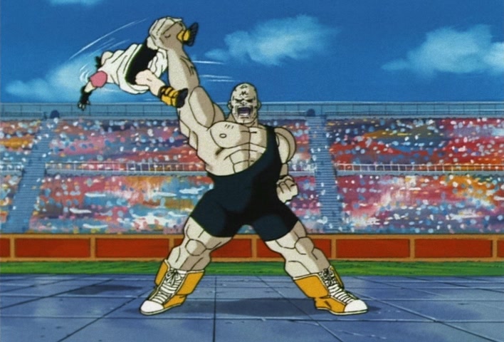 Dragon Ball Z Ep 217: A Tragic Videl!! Are You Coming Out, Angry Super Gohan? @ 09:07