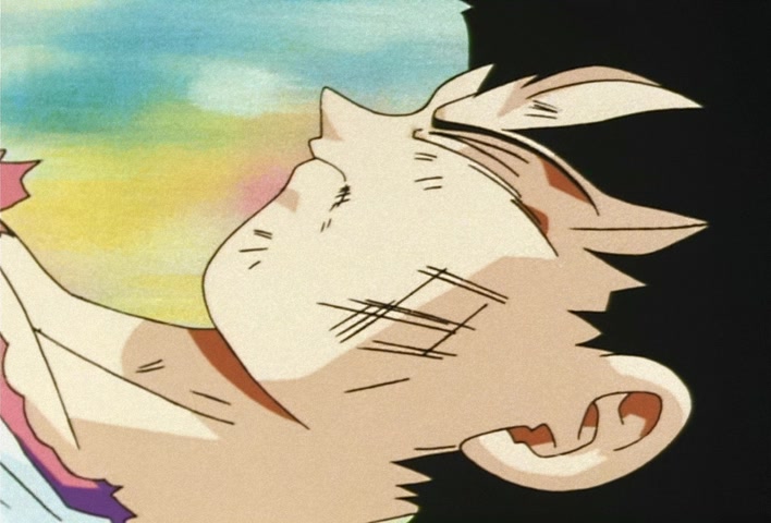 Dragon Ball Z Ep 217: A Tragic Videl!! Are You Coming Out, Angry Super Gohan? @ 09:20