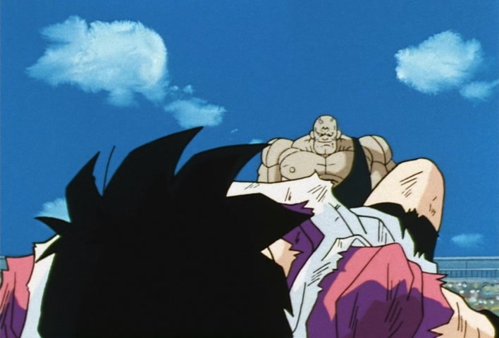 Dragon Ball Z Ep 217: A Tragic Videl!! Are You Coming Out, Angry Super Gohan? @ 10:17