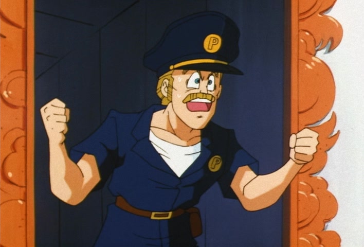 Dragon Ball Z Ep 217: A Tragic Videl!! Are You Coming Out, Angry Super Gohan? @ 12:36