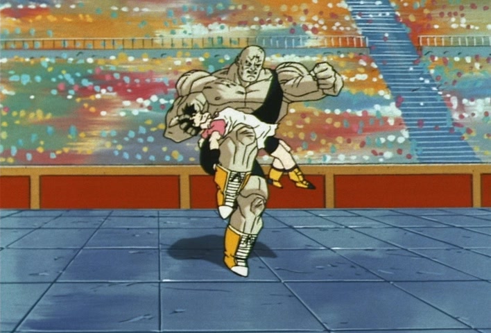 Dragon Ball Z Ep 217: A Tragic Videl!! Are You Coming Out, Angry Super Gohan? @ 12:49