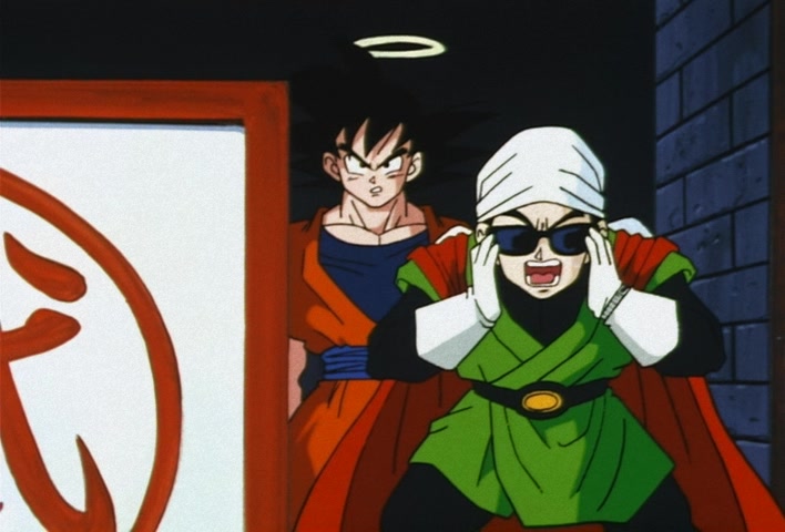 Dragon Ball Z Ep 217: A Tragic Videl!! Are You Coming Out, Angry Super Gohan? @ 13:52