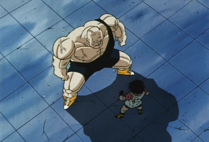 Dragon Ball Z Ep 217: A Tragic Videl!! Are You Coming Out, Angry Super Gohan? @ 14:56
