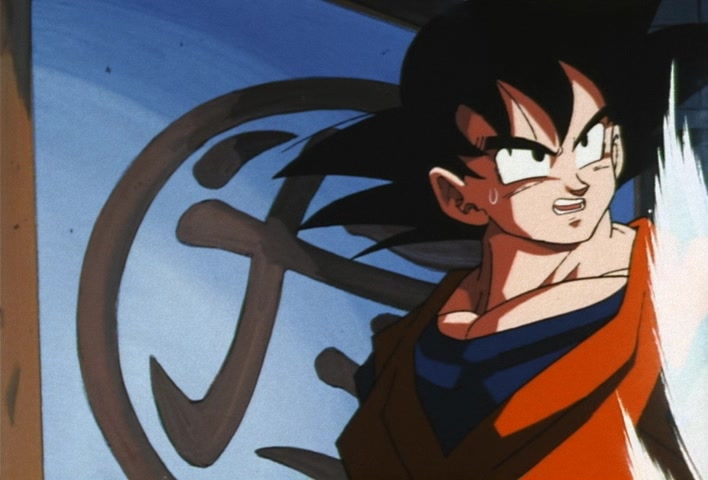 Dragon Ball Z Ep 217: A Tragic Videl!! Are You Coming Out, Angry Super Gohan? @ 16:18