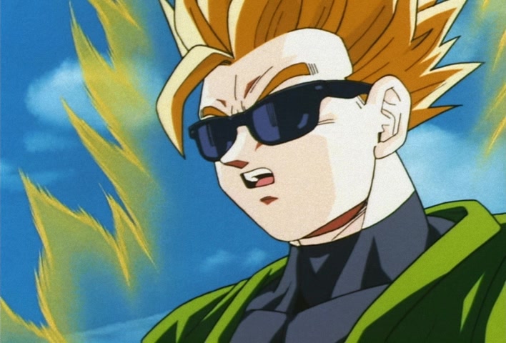Dragon Ball Z Ep 217: A Tragic Videl!! Are You Coming Out, Angry Super Gohan? @ 17:28