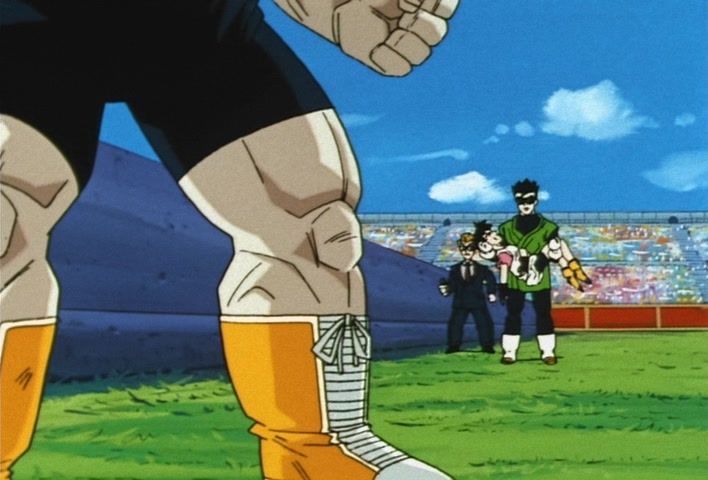 Dragon Ball Z Ep 217: A Tragic Videl!! Are You Coming Out, Angry Super Gohan? @ 18:31