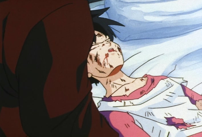 Dragon Ball Z Ep 217: A Tragic Videl!! Are You Coming Out, Angry Super Gohan? @ 20:25