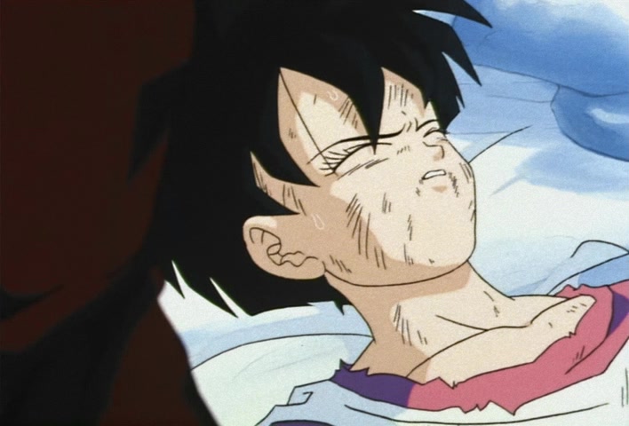 Dragon Ball Z Ep 217: A Tragic Videl!! Are You Coming Out, Angry Super Gohan? @ 20:32
