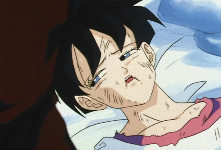 Dragon Ball Z Ep 217: A Tragic Videl!! Are You Coming Out, Angry Super Gohan? @ 20:38