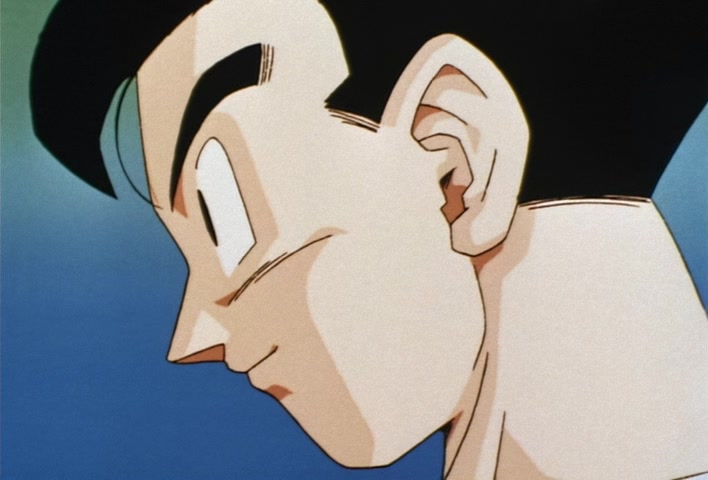 Dragon Ball Z Ep 217: A Tragic Videl!! Are You Coming Out, Angry Super Gohan? @ 22:45