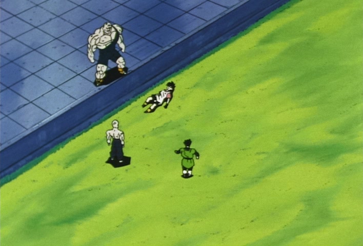 Dragon Ball Z Ep 218: Exposed!! The Saiyaman is Son Gohan @ 02:41