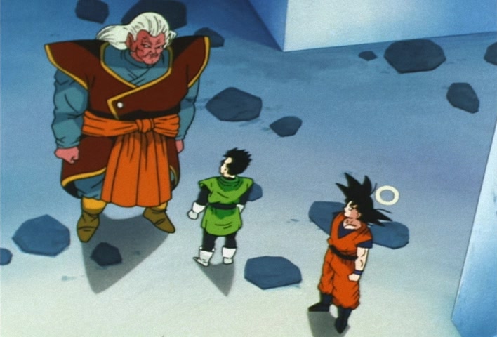 Dragon Ball Z Ep 218: Exposed!! The Saiyaman is Son Gohan @ 12:43