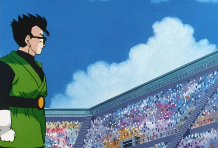 Dragon Ball Z Ep 218: Exposed!! The Saiyaman is Son Gohan @ 16:56