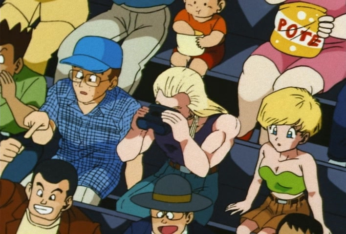 Dragon Ball Z Ep 218: Exposed!! The Saiyaman is Son Gohan @ 17:15