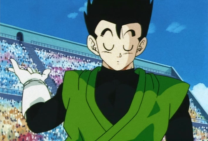 Dragon Ball Z Ep 218: Exposed!! The Saiyaman is Son Gohan @ 18:12