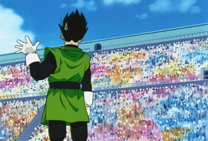 Dragon Ball Z Ep 218: Exposed!! The Saiyaman is Son Gohan @ 18:19