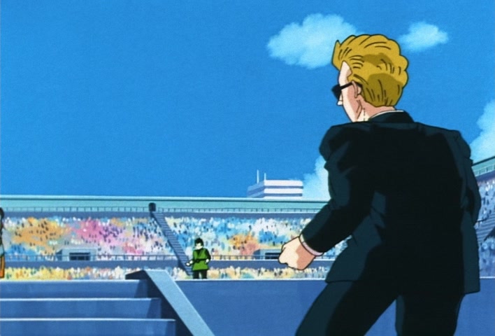 Dragon Ball Z Ep 218: Exposed!! The Saiyaman is Son Gohan @ 21:22