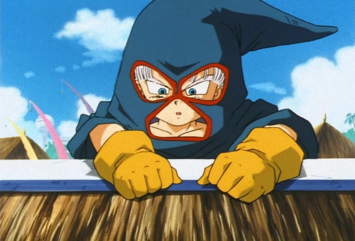 Dragon Ball Z Ep 218: Exposed!! The Saiyaman is Son Gohan @ 22:13