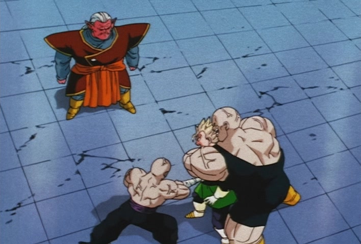 Dragon Ball Z Ep 219: A Slithering Conspiracy!! Gohan's Power is Stolen @ 08:36
