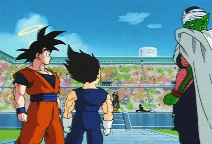 Dragon Ball Z Ep 219: A Slithering Conspiracy!! Gohan's Power is Stolen @ 13:40