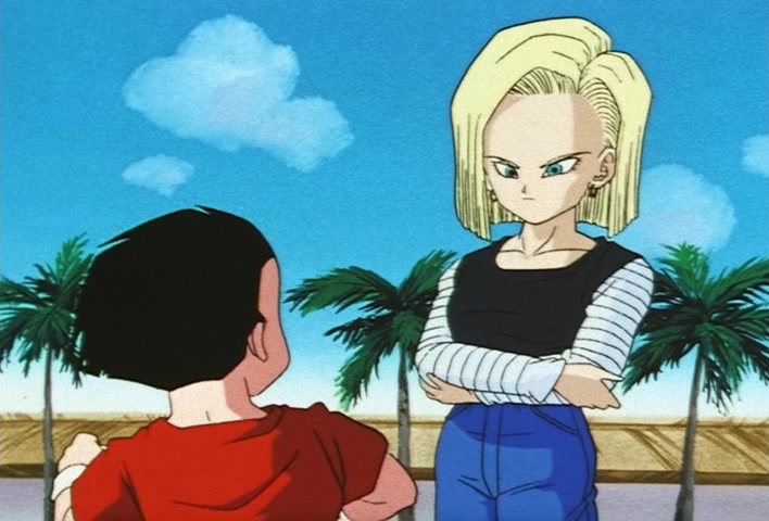 Dragon Ball Z Ep 219: A Slithering Conspiracy!! Gohan's Power is Stolen @ 14:24