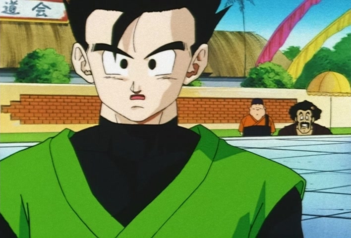 Dragon Ball Z Ep 219: A Slithering Conspiracy!! Gohan's Power is Stolen @ 17:03