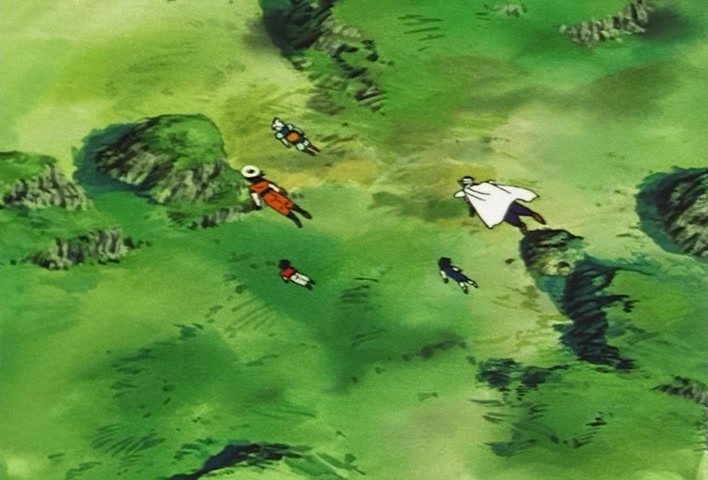 Dragon Ball Z Ep 219: A Slithering Conspiracy!! Gohan's Power is Stolen @ 22:26