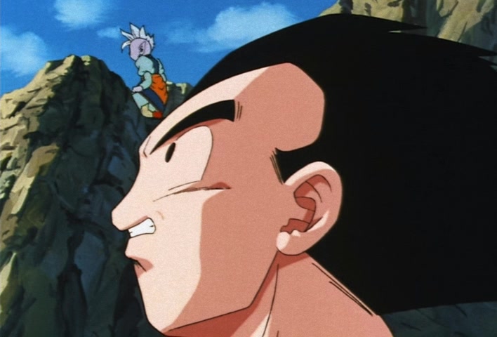 Dragon Ball Z Ep 222: Don't Toy With Me!! Vegeta Breaks Through the First Fight in a Fury @ 02:09