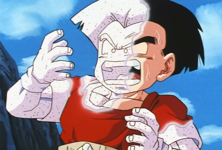 Dragon Ball Z Ep 222: Don't Toy With Me!! Vegeta Breaks Through the First Fight in a Fury @ 02:15