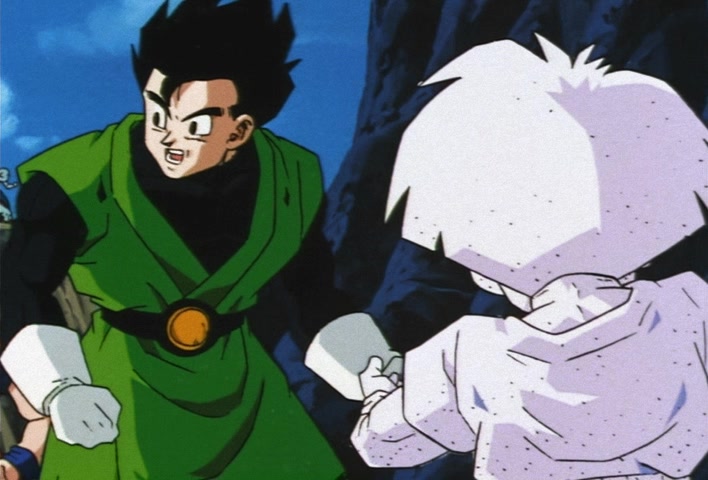 Dragon Ball Z Ep 222: Don't Toy With Me!! Vegeta Breaks Through the First Fight in a Fury @ 02:35