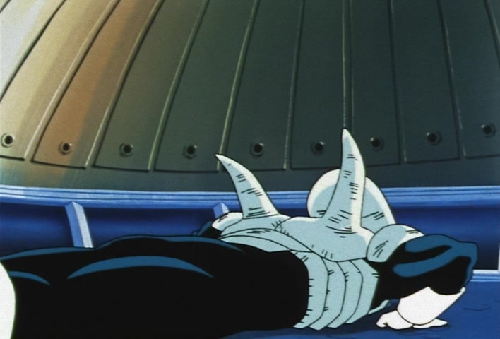 Dragon Ball Z Ep 222: Don't Toy With Me!! Vegeta Breaks Through the First Fight in a Fury @ 05:14