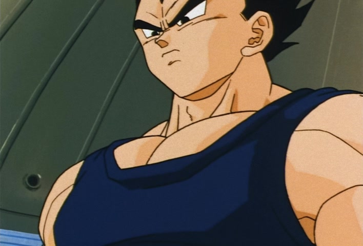 Dragon Ball Z Ep 222: Don't Toy With Me!! Vegeta Breaks Through the First Fight in a Fury @ 05:33