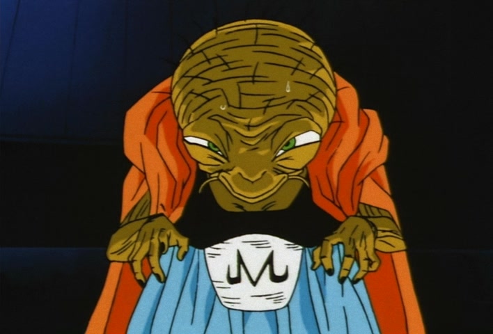 Dragon Ball Z Ep 222: Don't Toy With Me!! Vegeta Breaks Through the First Fight in a Fury @ 07:08