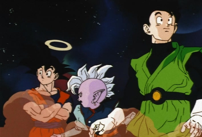 Dragon Ball Z Ep 222: Don't Toy With Me!! Vegeta Breaks Through the First Fight in a Fury @ 07:47