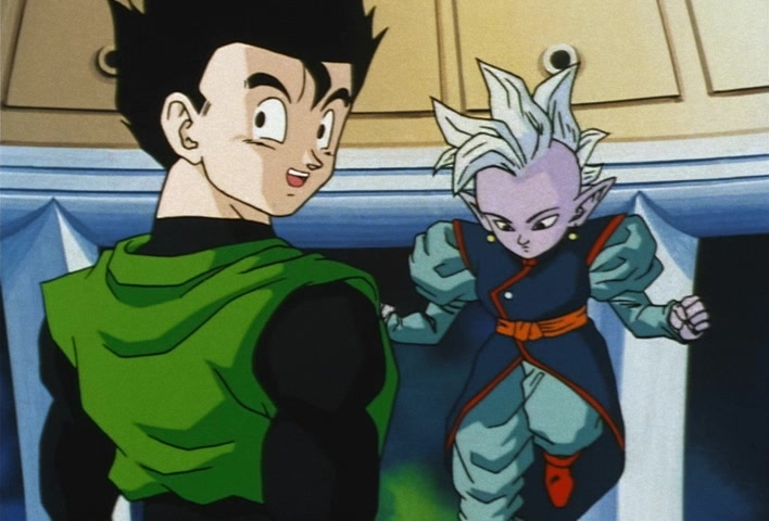 Dragon Ball Z Ep 222: Don't Toy With Me!! Vegeta Breaks Through the First Fight in a Fury @ 10:51
