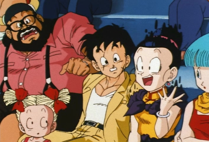 Dragon Ball Z Ep 222: Don't Toy With Me!! Vegeta Breaks Through the First Fight in a Fury @ 12:14