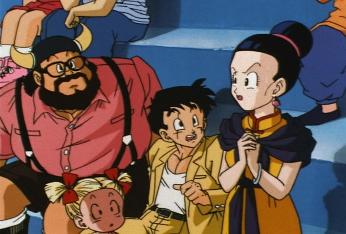 Dragon Ball Z Ep 222: Don't Toy With Me!! Vegeta Breaks Through the First Fight in a Fury @ 12:20