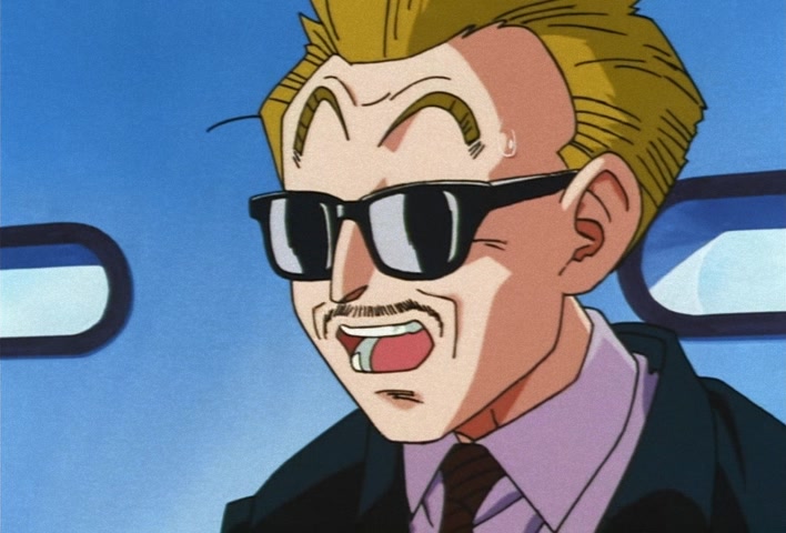 Dragon Ball Z Ep 222: Don't Toy With Me!! Vegeta Breaks Through the First Fight in a Fury @ 14:28